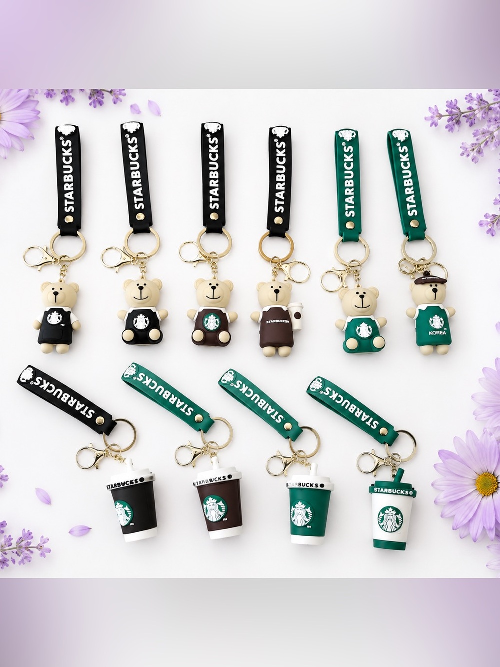 Starbucks keyring bag charm -choose one
